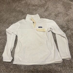 Patagonia Women’s Cream Zip-Up Sweater